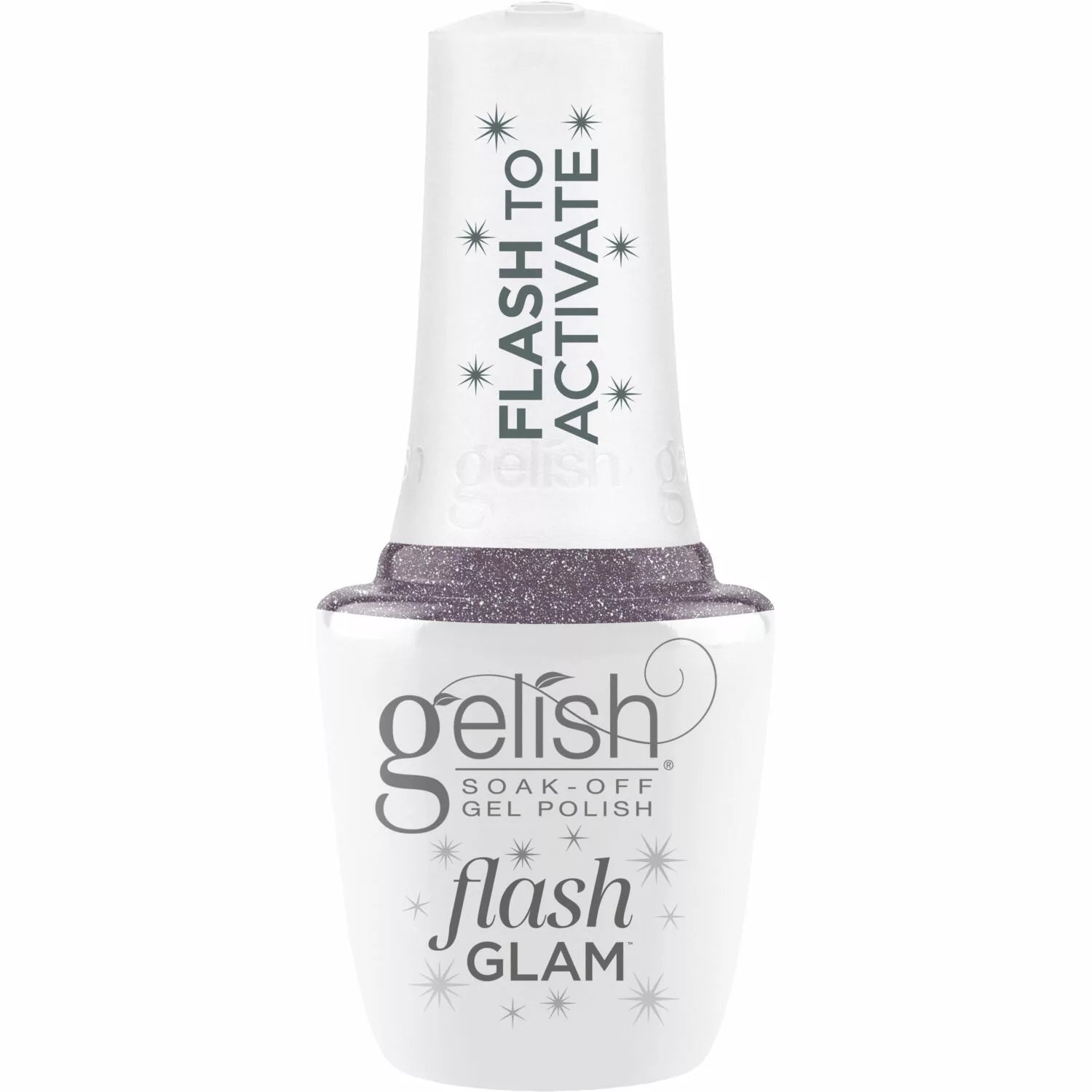 Gelish Flash Glam, Time To Sparkle, 0.5 fl oz