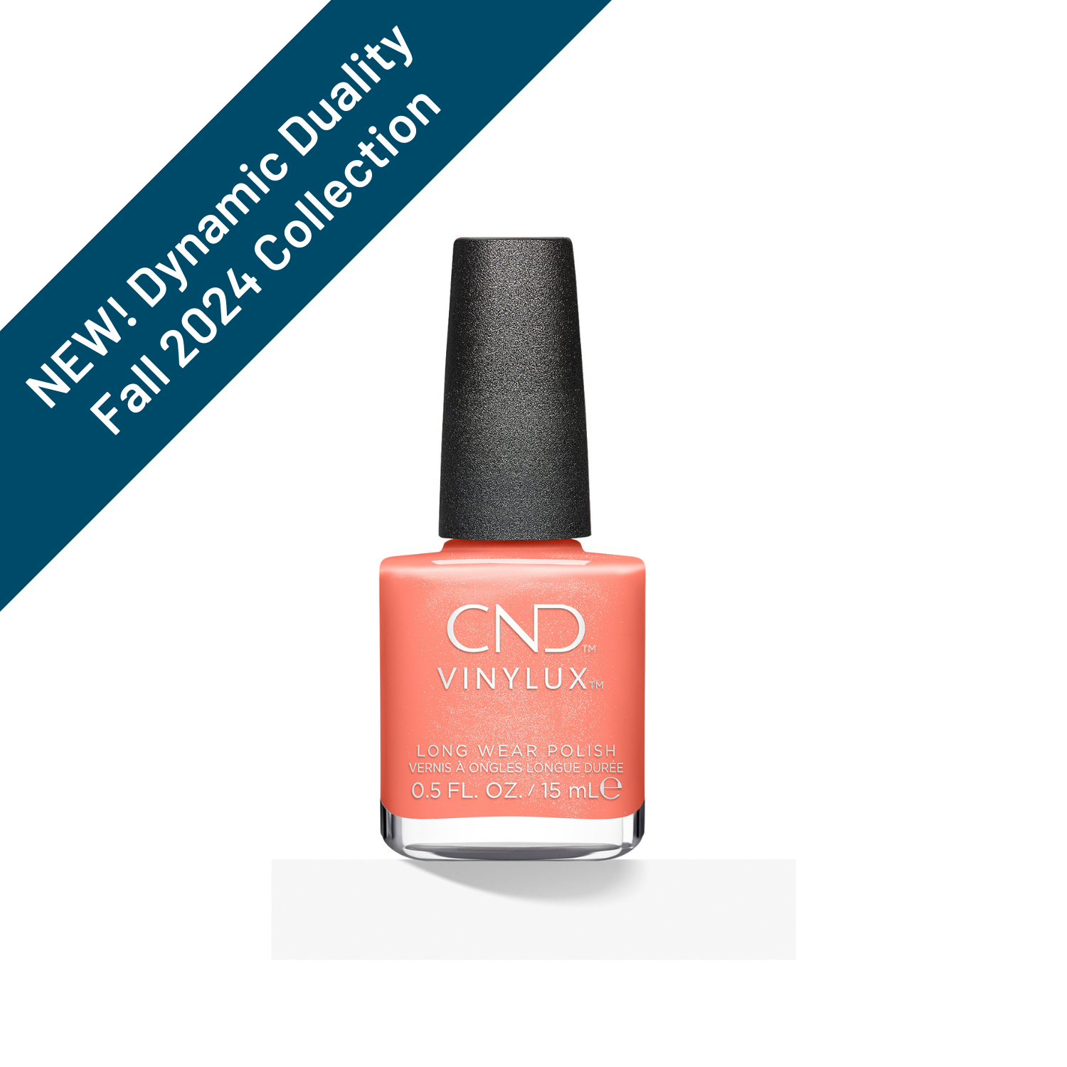 CND Vinylux, Apribot, 0.5 fl oz