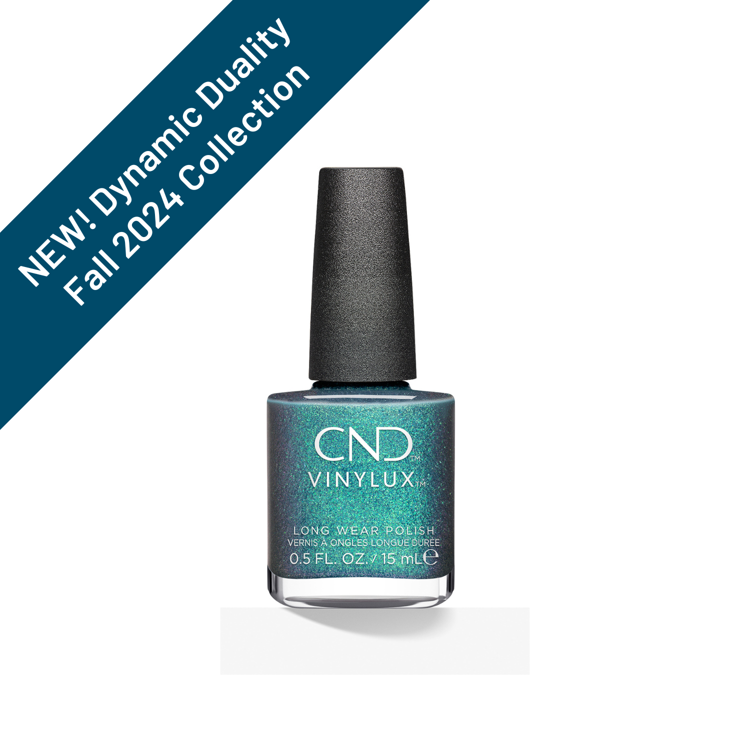 CND Vinylux, Teal-Tricity, 0.5 fl oz