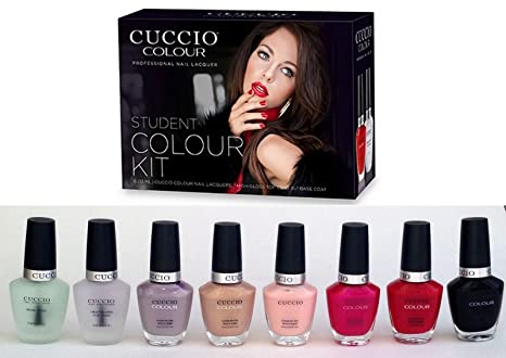 Cuccio Nail Colour Student Colour Kit, 8 pc